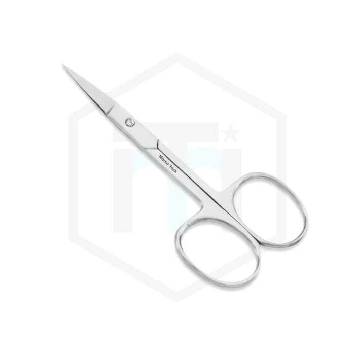 Cuticle Scissors Euro Screw Curved