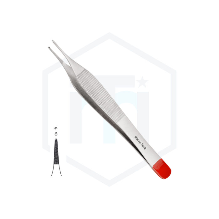 Adson Tissue Forceps 1x2 teeth with plateau