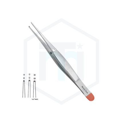 Semken Delicate Tissue Forceps 2x3 teeth